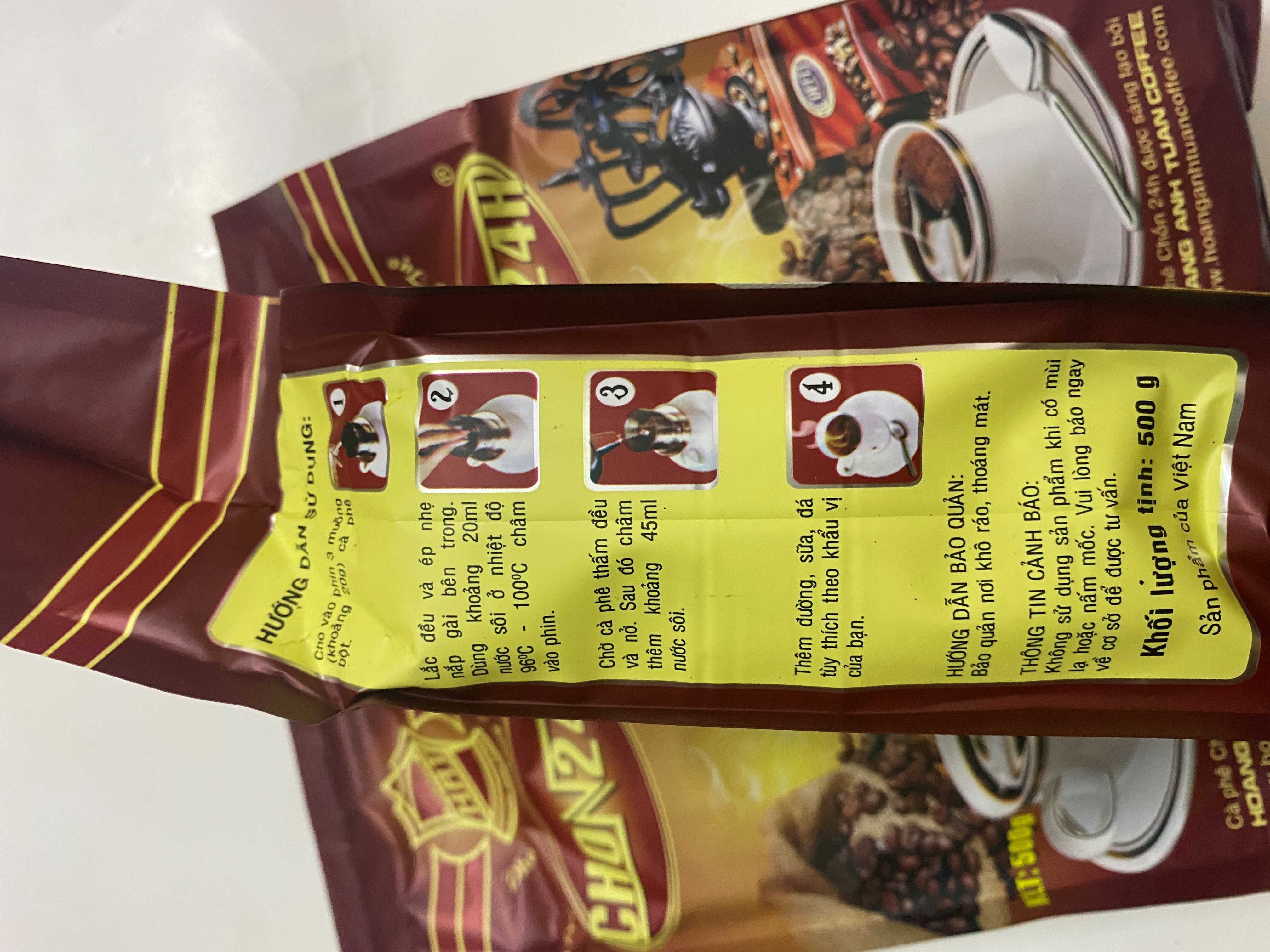 CÀ PHÊ CHỒN 24H 500g