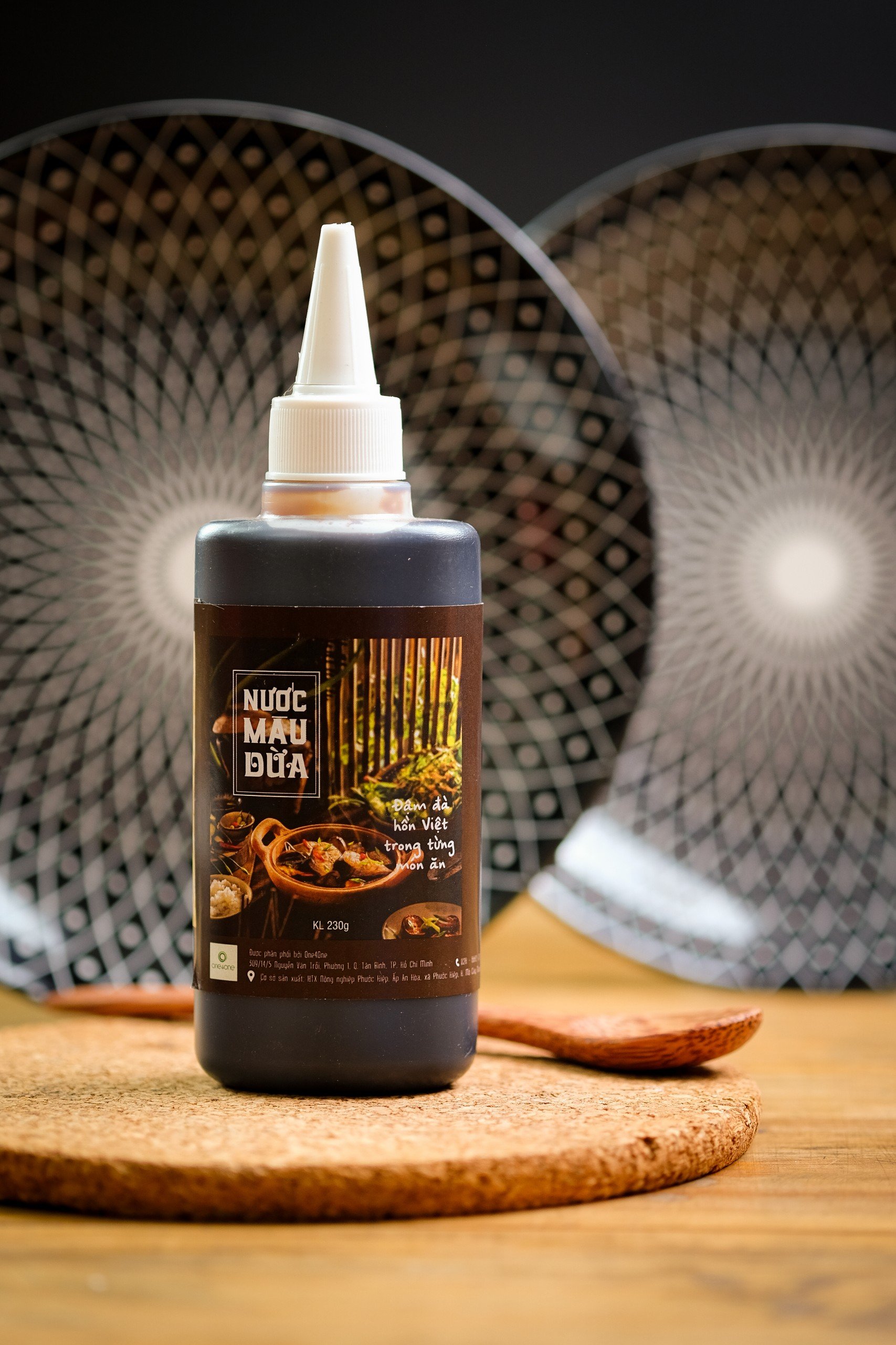 Nước Màu Dừa (Nước Hàng Dừa) Nguyên Chất Cao Cấp One4One (Gia Vị Cho Những Món Kho Việt) 230gr