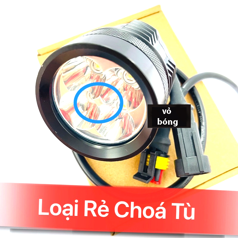Đèn Led L4X 30W Trợ Sáng Xe Máy [ Tặng 4 món phụ kiện ]