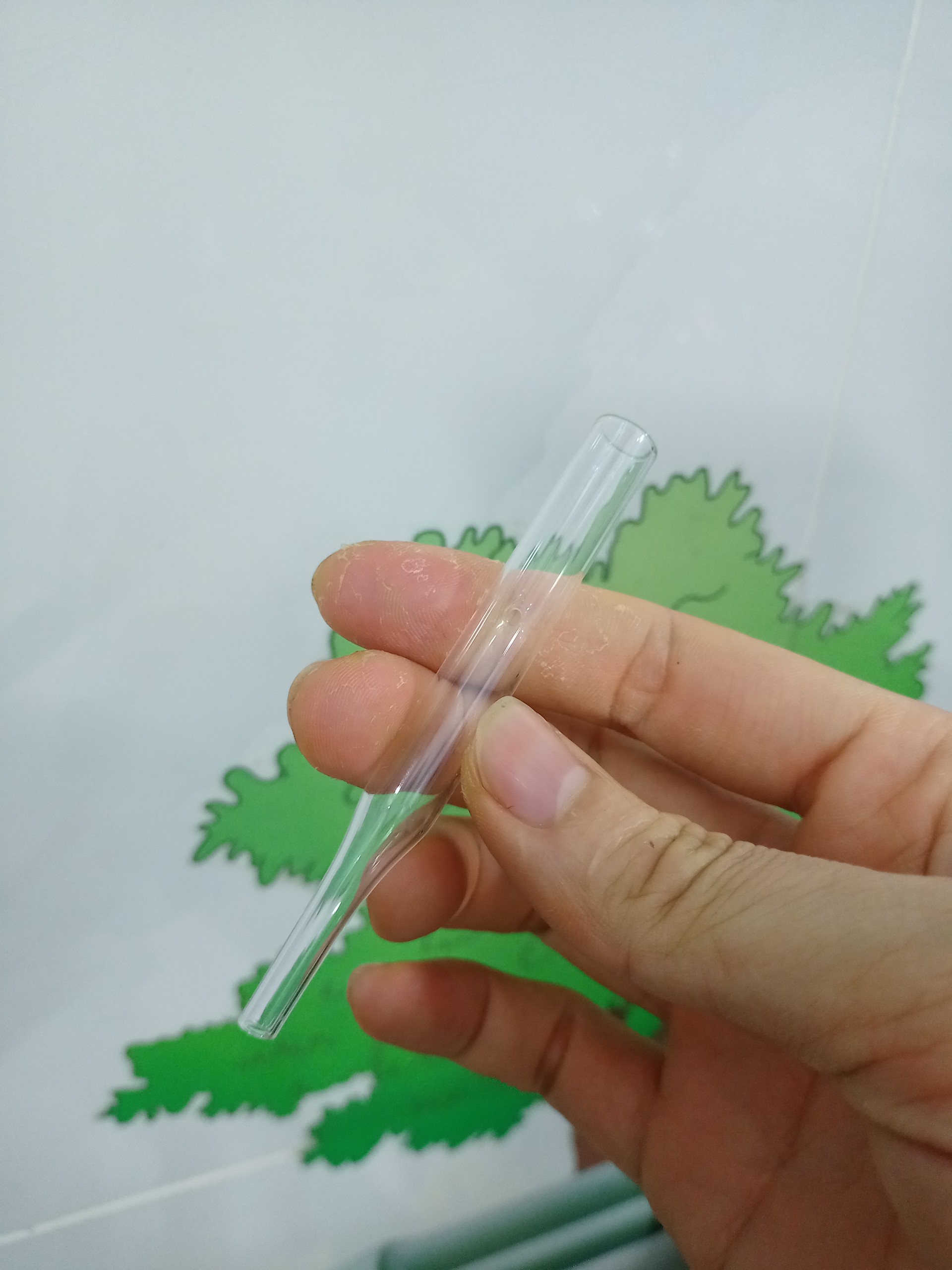 Ống thủy tinh hút mụn