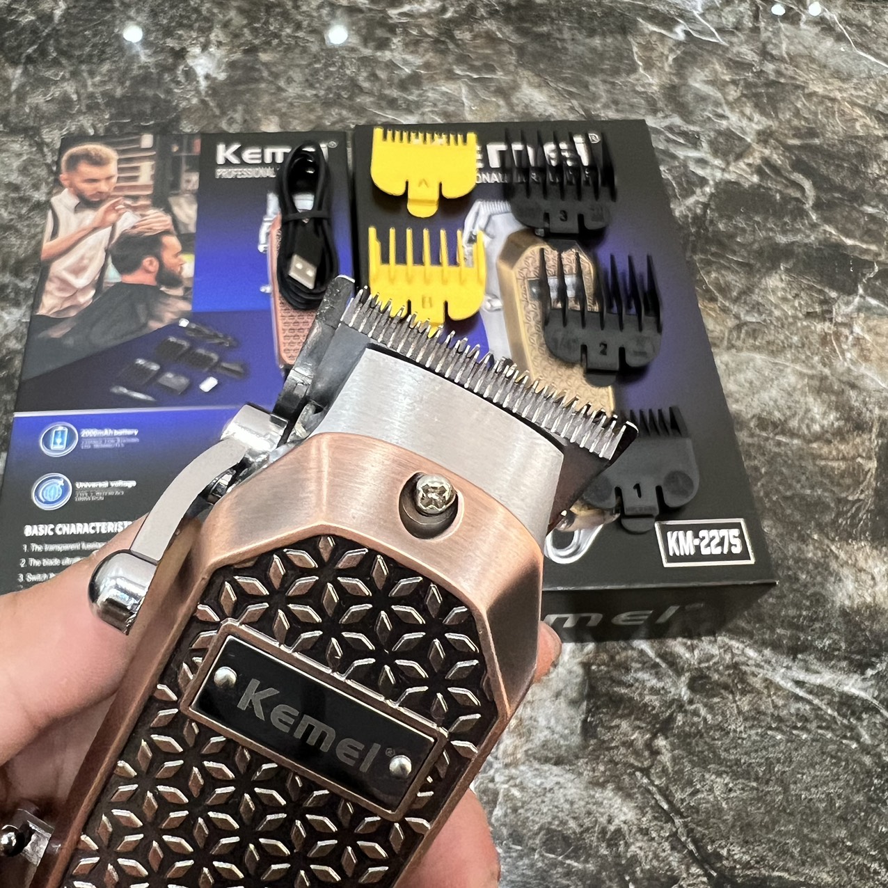 Tông đơ cắt tóc Kemei KM-2275