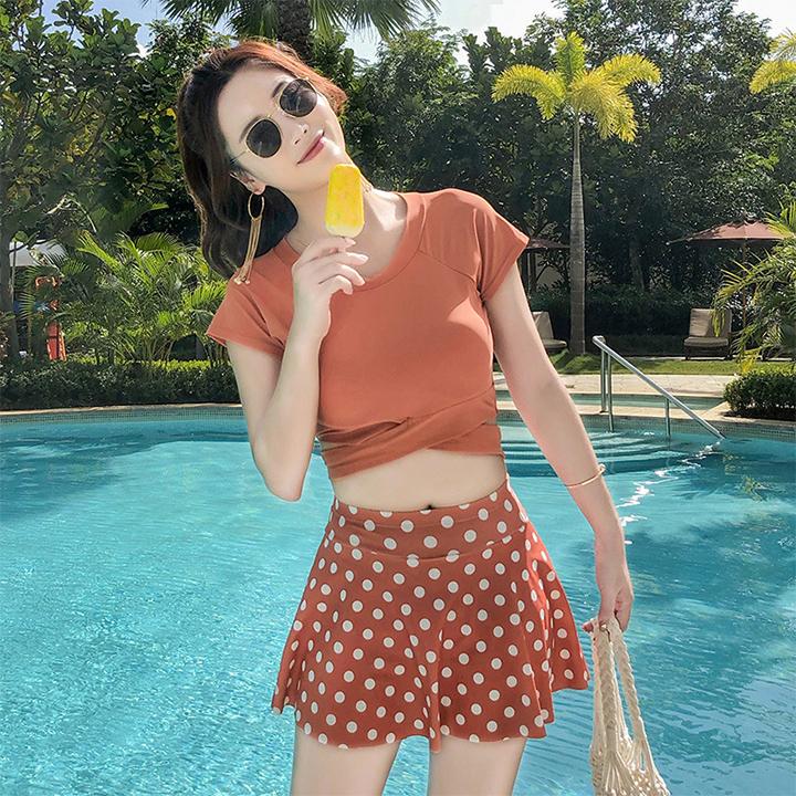 Bikini 2 Mảnh Hàn Quốc Chấm Bi