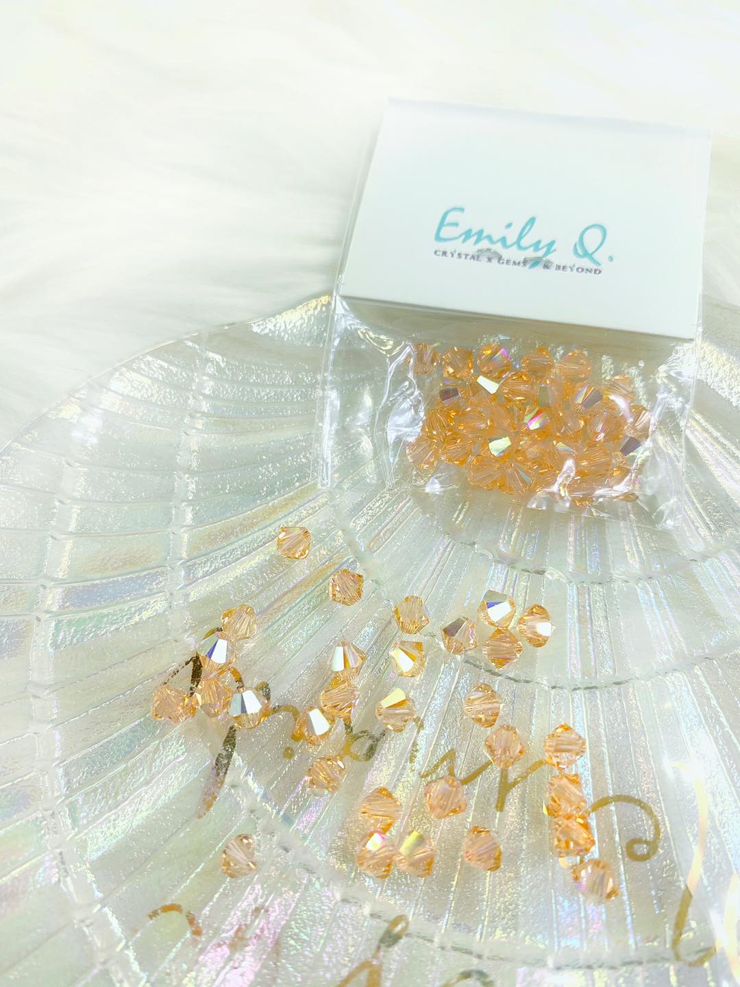High Quality Austrian Crystal Beads Hat 5328 4mm in All Colors - 30 Pieces