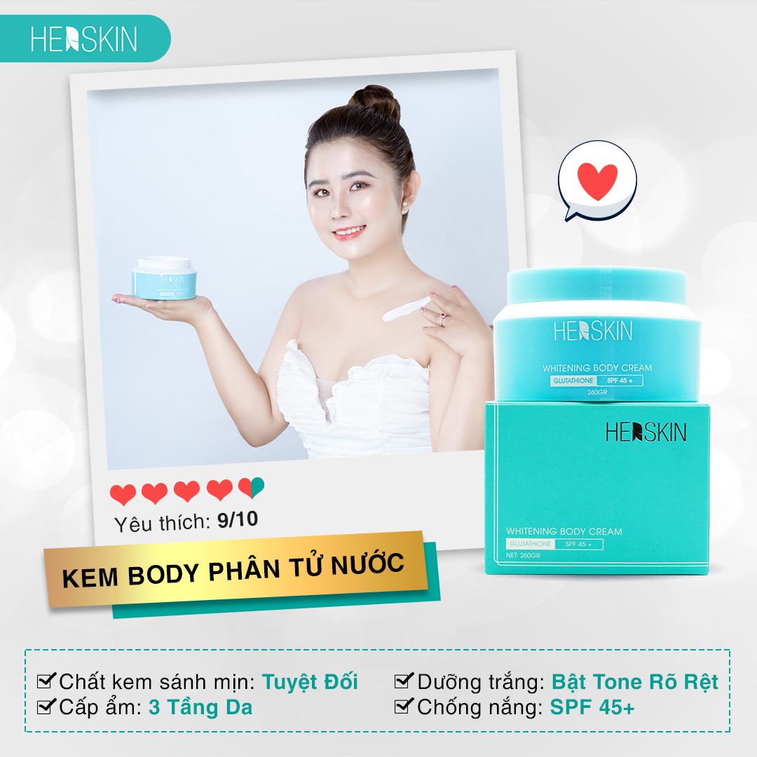 Kem body dưỡng thể trắng sáng HerSkin