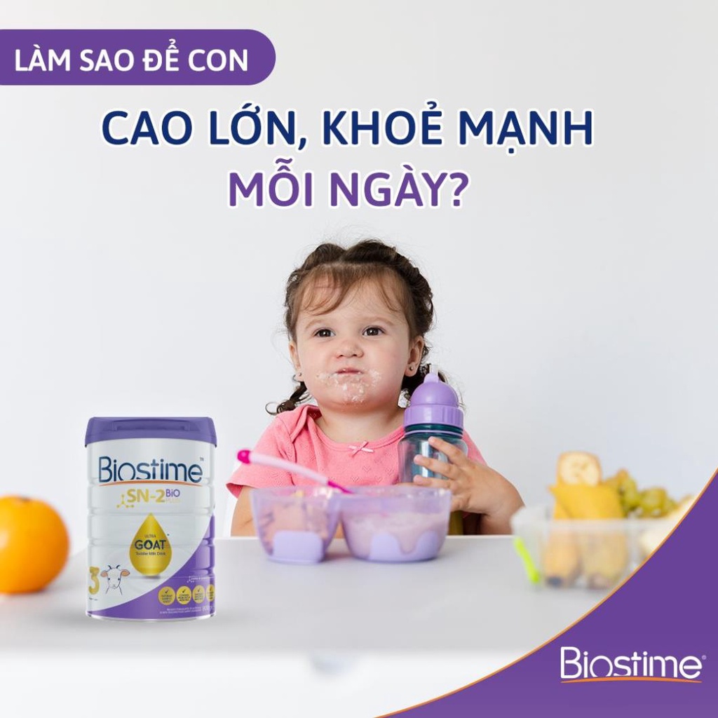 Sữa Biostime Goat Dòng Sữa Dê Cao Cấp ( số 1- 2 - 3 )