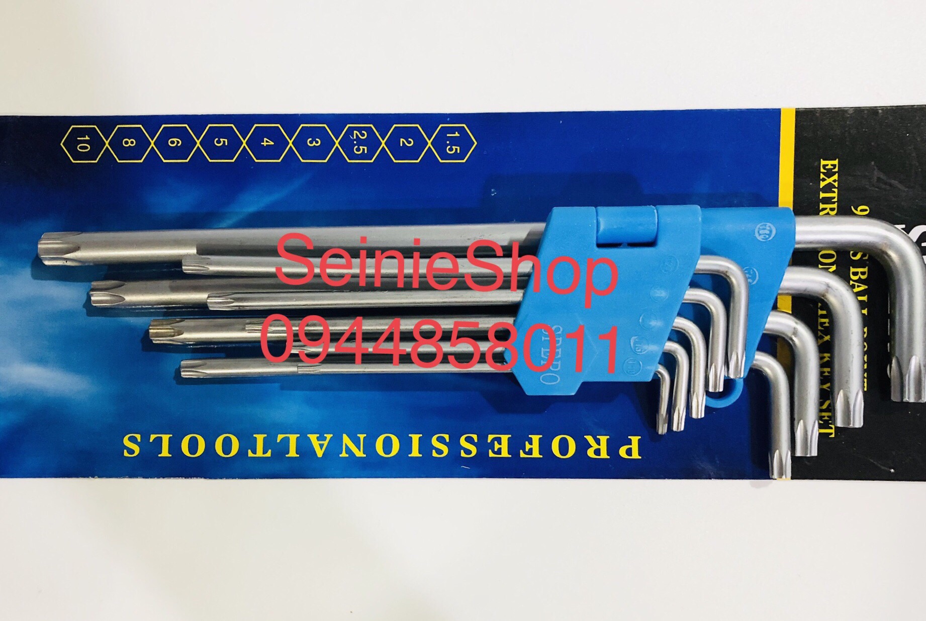 Bộ lục giác bông mai 9 cây