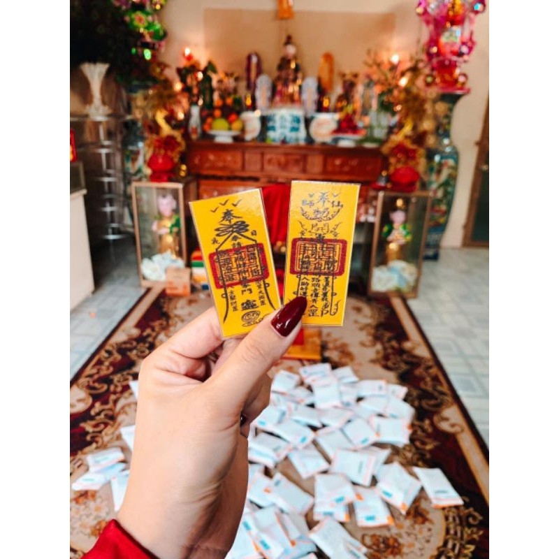 Combo Linh phù vàng: KHAI VẬN + TỤ TÀI