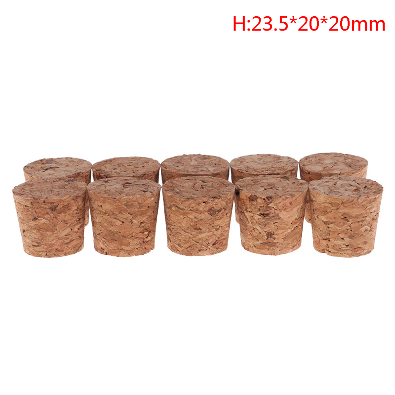10 cái nút chai rượu thủy tinh nắp nút chai lọ đựng bánh pudding