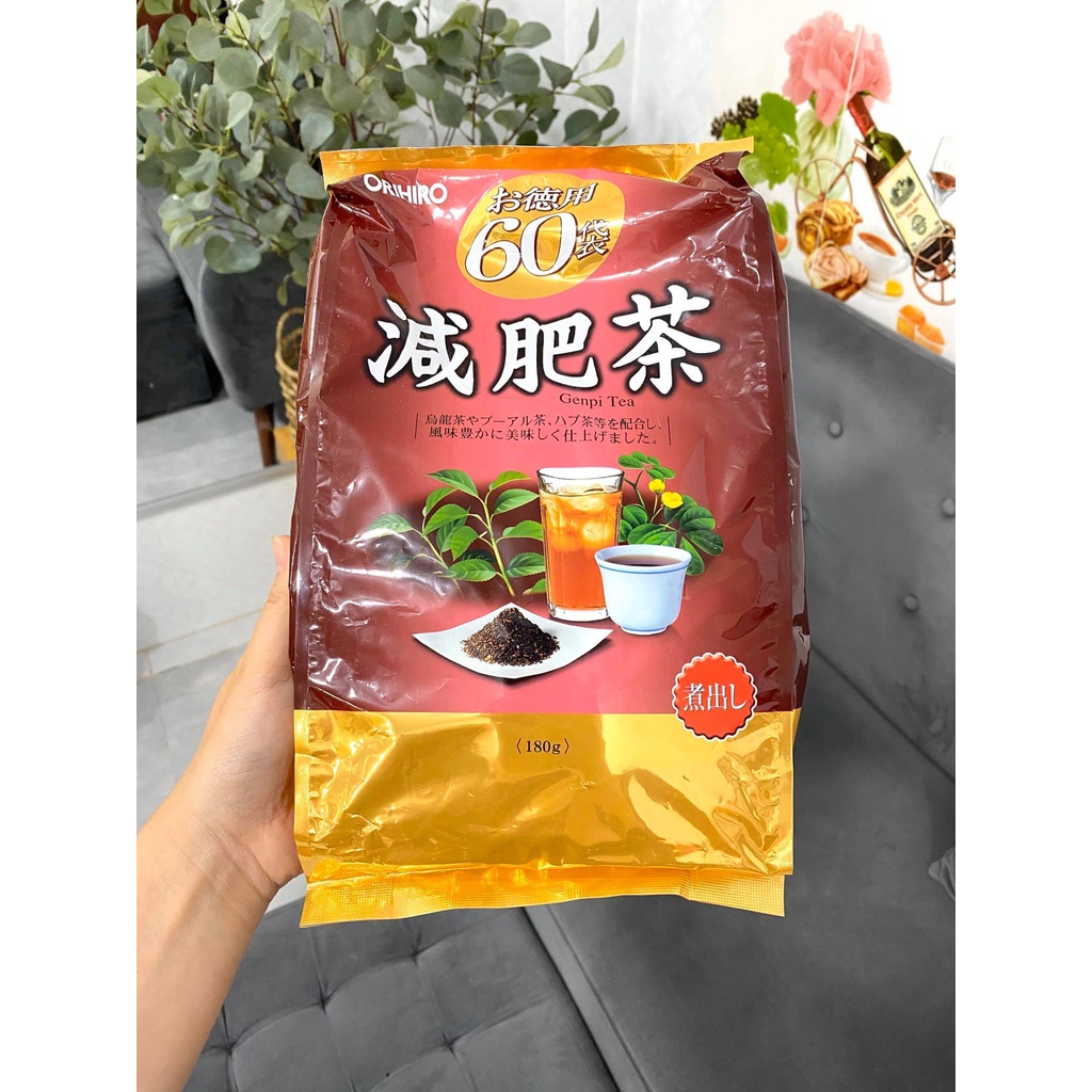 Trà giảm mỡ bụng Genpi Tea #Orihiro nội địa Nhật