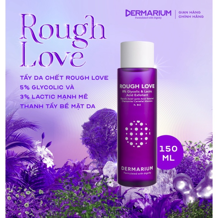 Dermarium Rough Addiction - Glycolic & Lactic tẩy da chết bề mặt 150ml