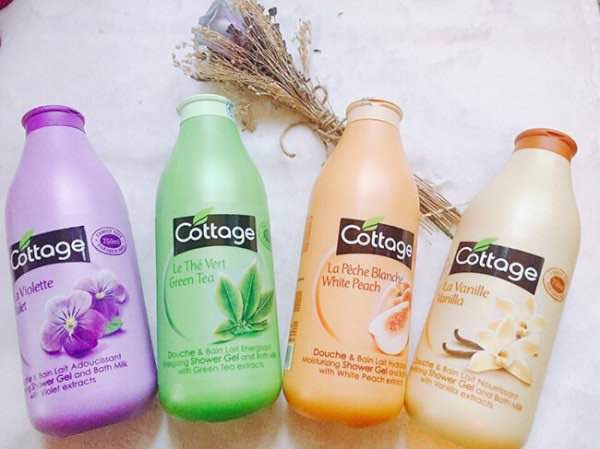 SỮA TẮM COTTAGE PHÁP 750ML(GIAO NGẪU NHIÊN)