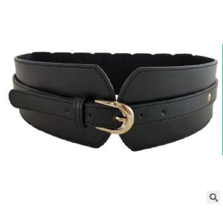 Đai váy nịt đầm full da đai kim Thời trang Bản 8cm