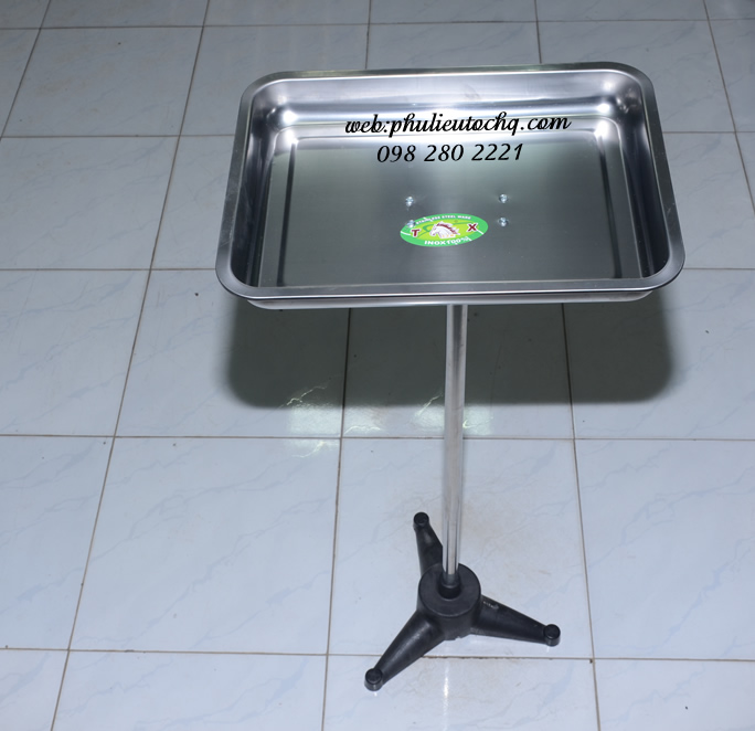 Chân mâm Inox để dụng cụ tóc