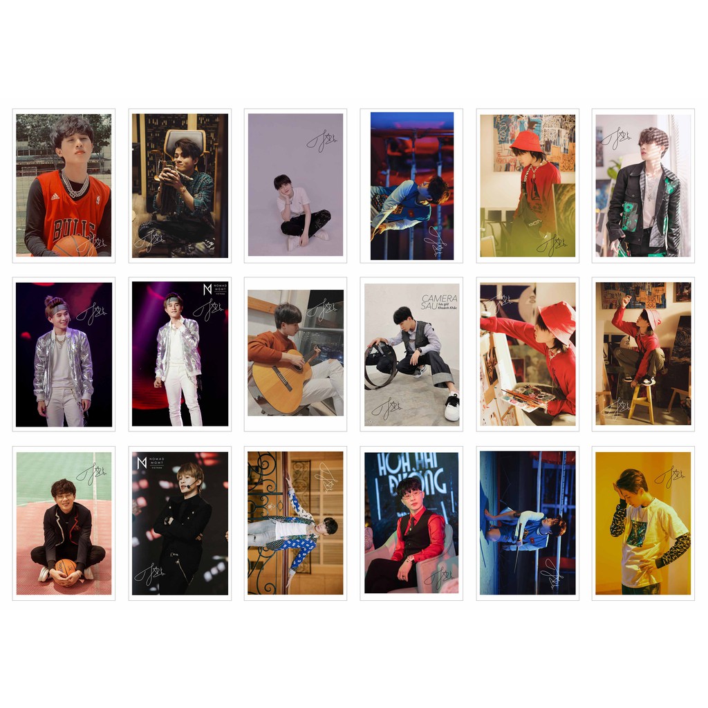 [Có chữ ký] Lomo Card 54 Ảnh JACK PHƯƠNG TUẤN