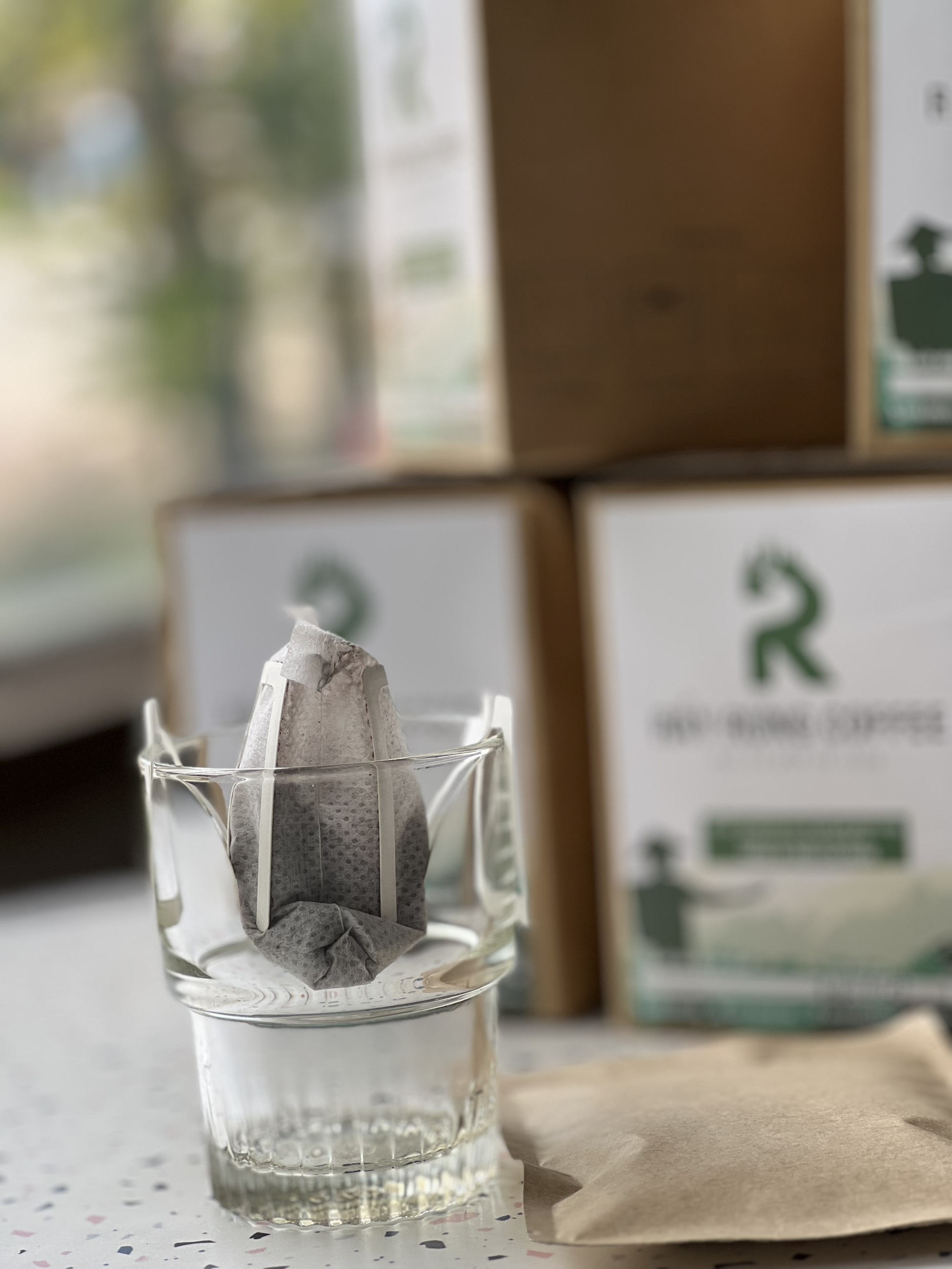 Cafe phin giấy Rẫy rừng