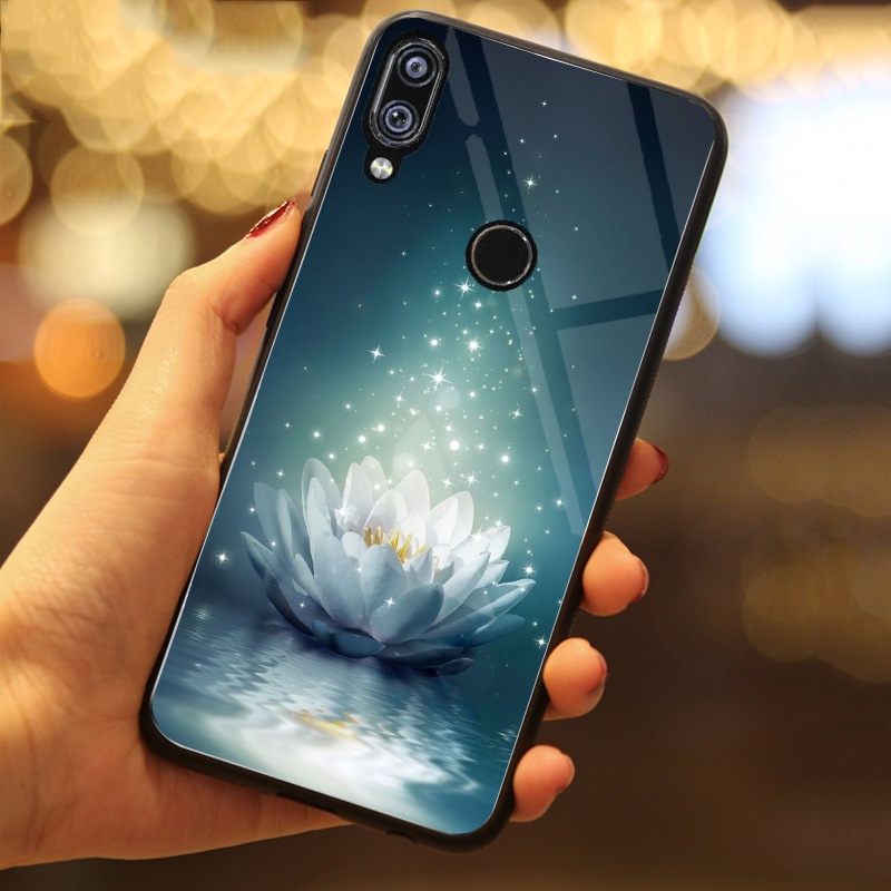 Ốp lưng kính bóng xiaomi redmi note 7 , note 7 pro, redmi 7 phiên bản mới