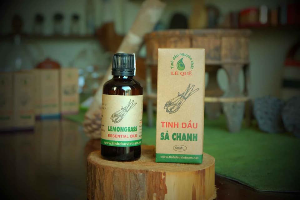 TINH DẦU SẢ CHANH LÊ QUẾ