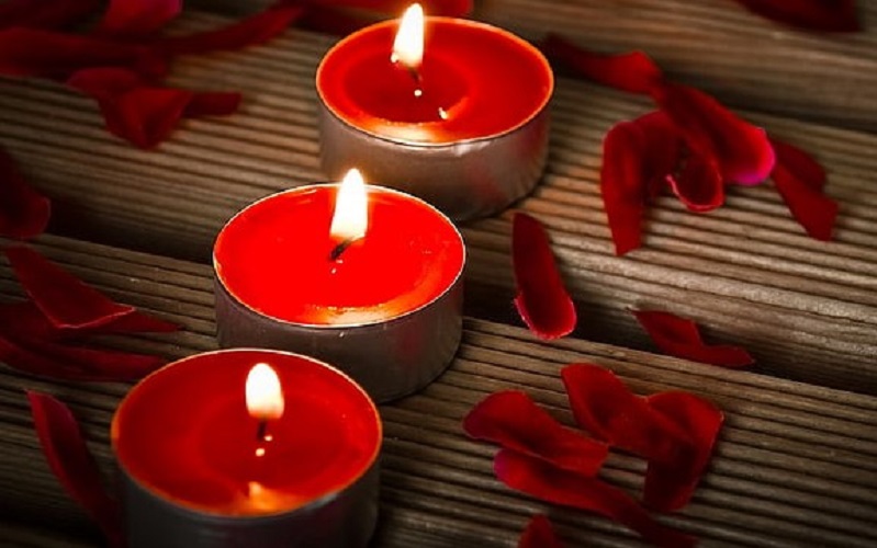Vỉ 6pcs nến thơm tealight Sa Maison