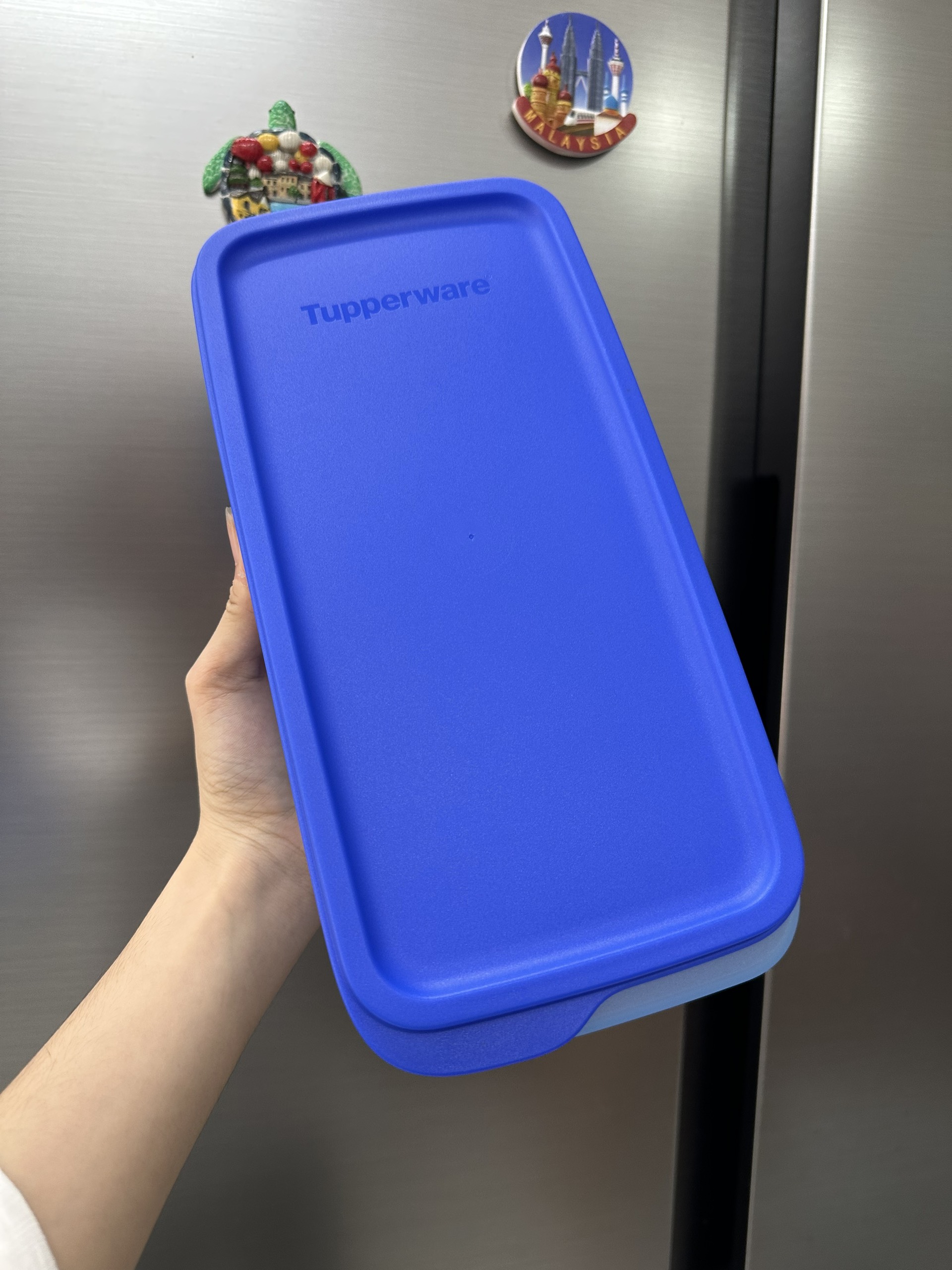 Bộ hộp one touch 750ml TUPPERWARE, nắp 1 nhấn kín khí, kín mùi, giữ thực phẩm lâu