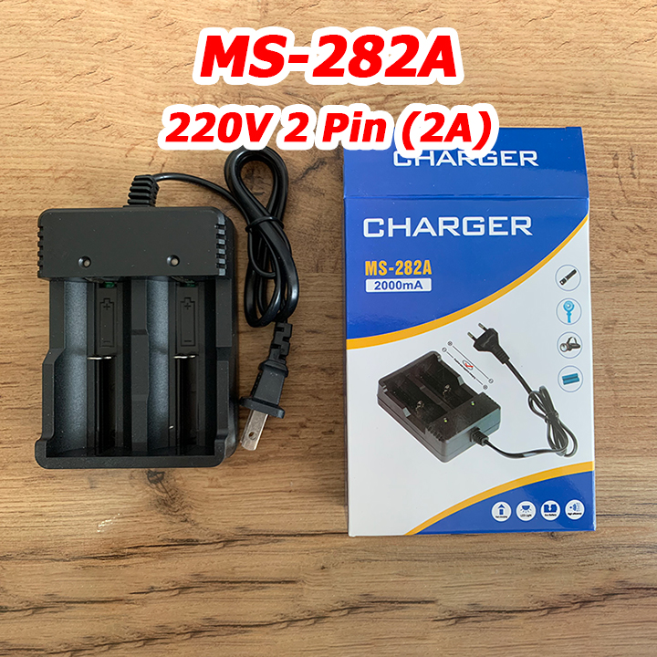 [HCM]Sạc pin 18650 16340 14500 26650 Sky