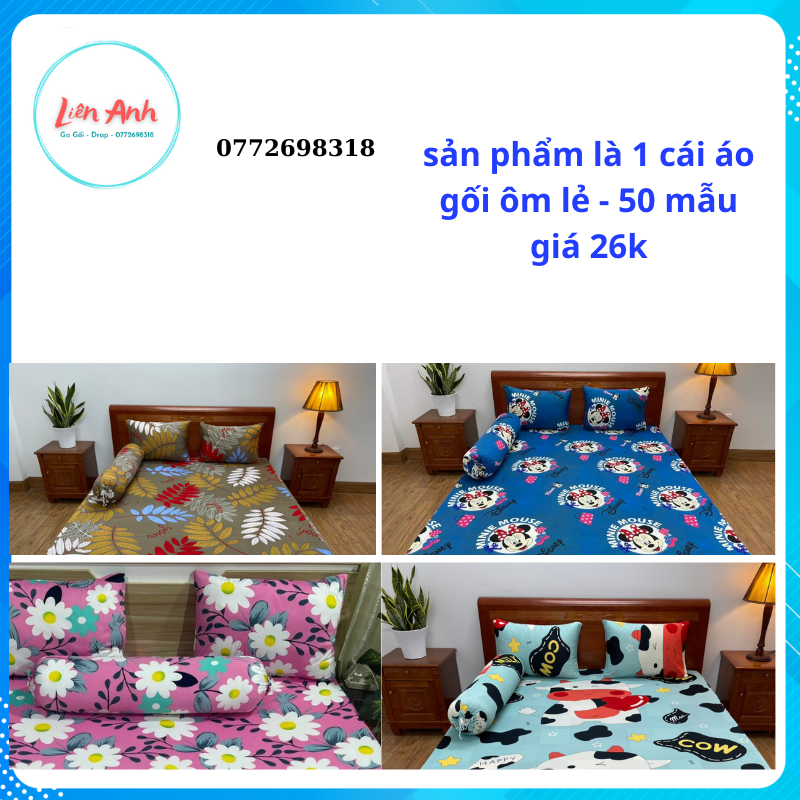 Áo Gối Ôm Lẻ Thun Lạnh Hàn Quốc cao cấp ( giá xưởng )