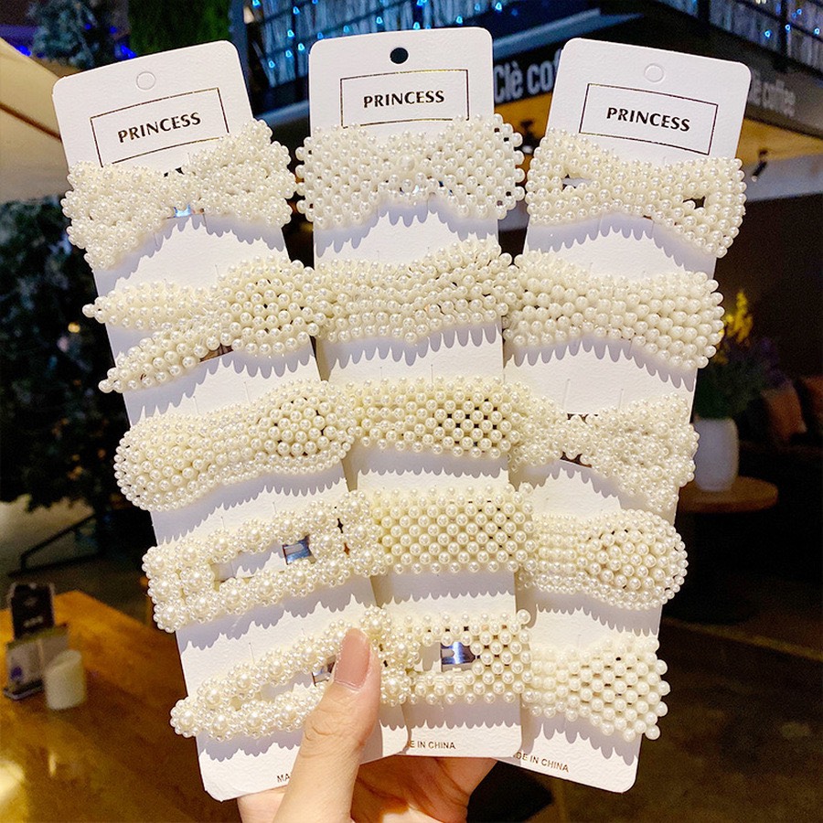 Set 4 Kẹp Tóc Hàn Quốc Siêu Xinh