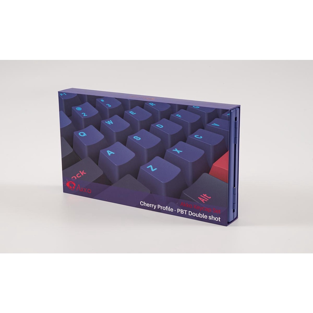 Bộ nút bàn phím cơ AKKO Keycap set Neon ASA Profile / Cherry Profile 157 nút