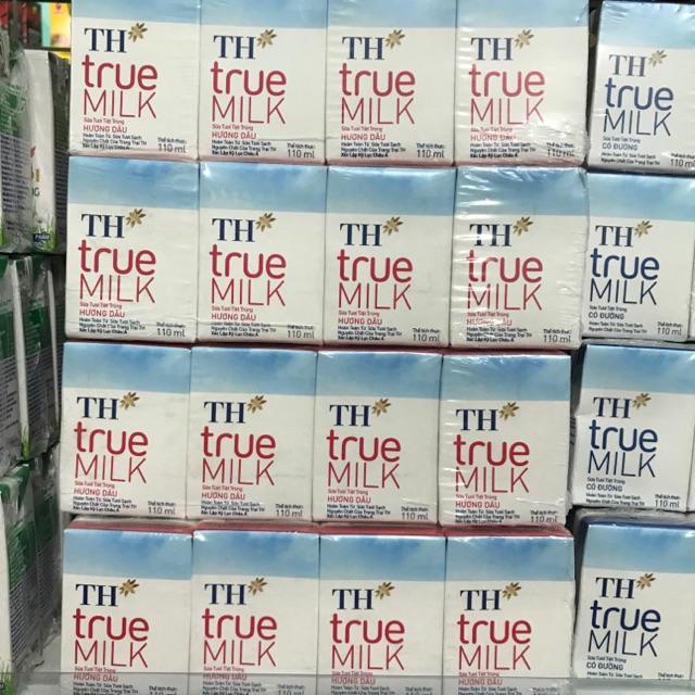 [HN] Vỉ sữa TH true MILK  110ml