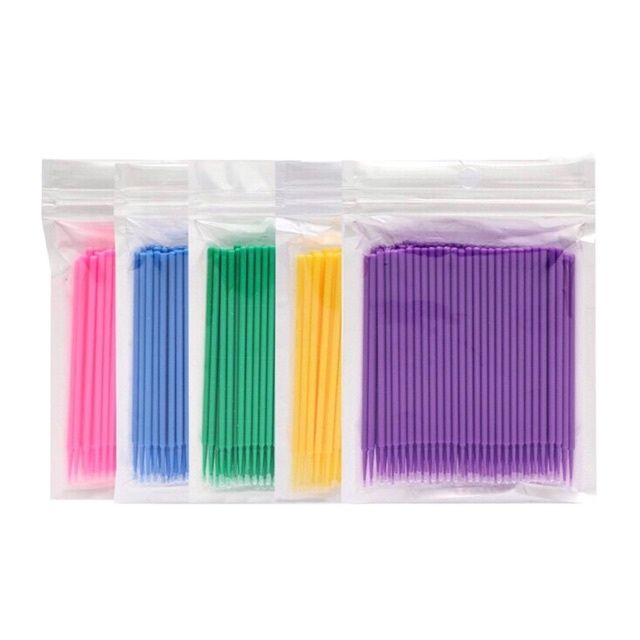 Bịch 100 tăm bông ủ tê dạng gói túi