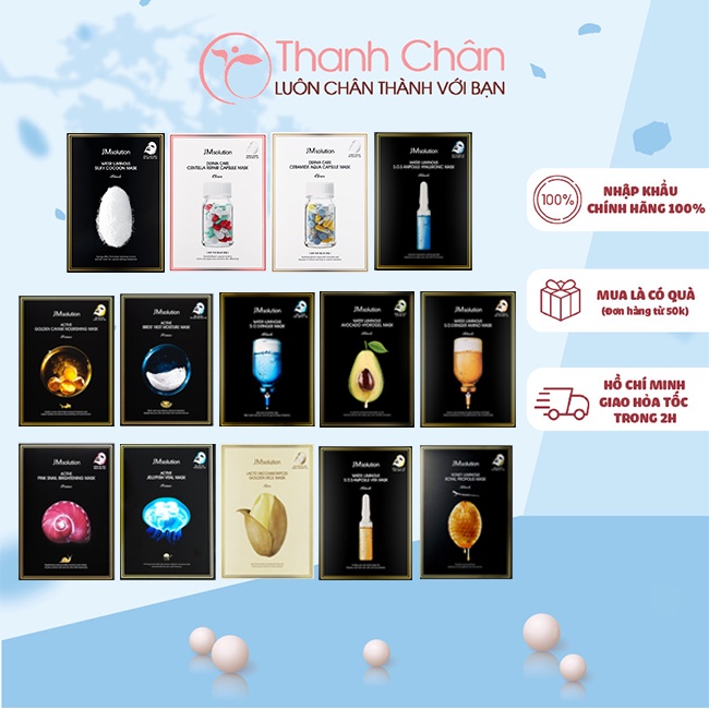 [HCM]Mặt nạ giấy Jm Solution Mask