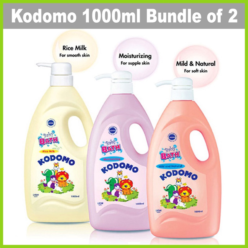 Sữa tắm dưỡng ẩm Kodomo 1000ml