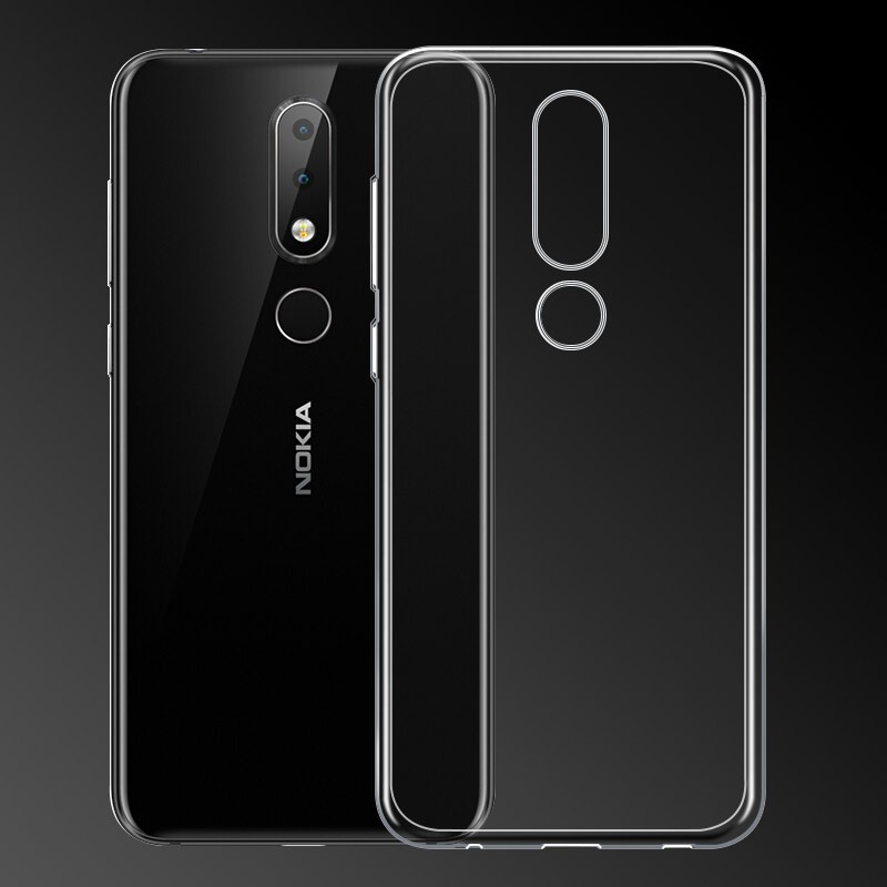 Ốp Lưng Nokia X6/6.1 PLUS 2018 Dẻo Silicon Trong Suốt