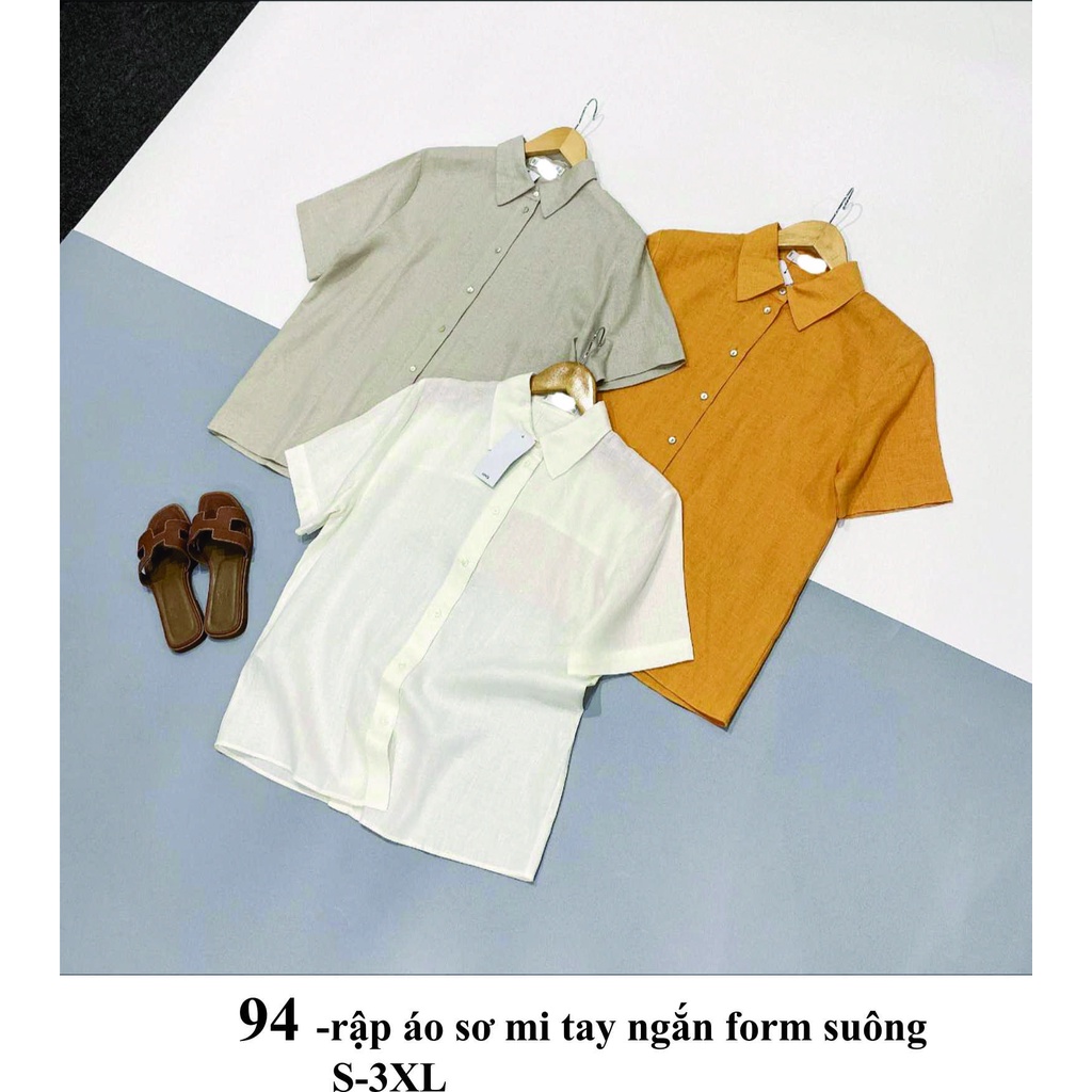 Rập giấy áo sơmi kiểu nữ mã 94