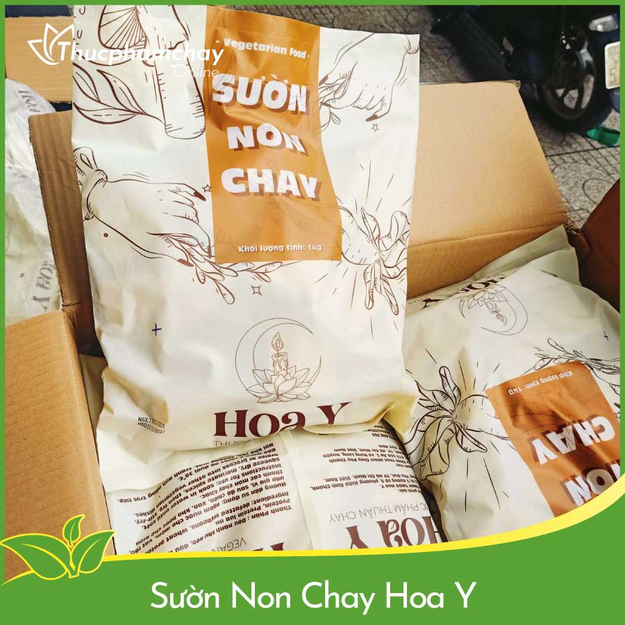Sườn Non Chay thương hiệu Hoa Y 500g