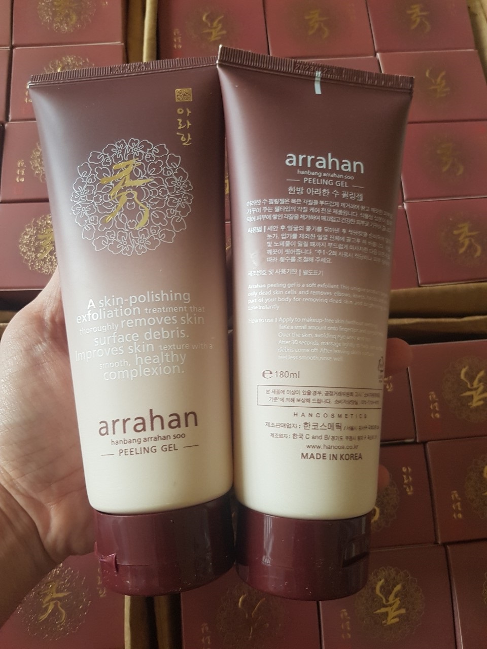 Tẩy tế bào chết Arrahan 180ml