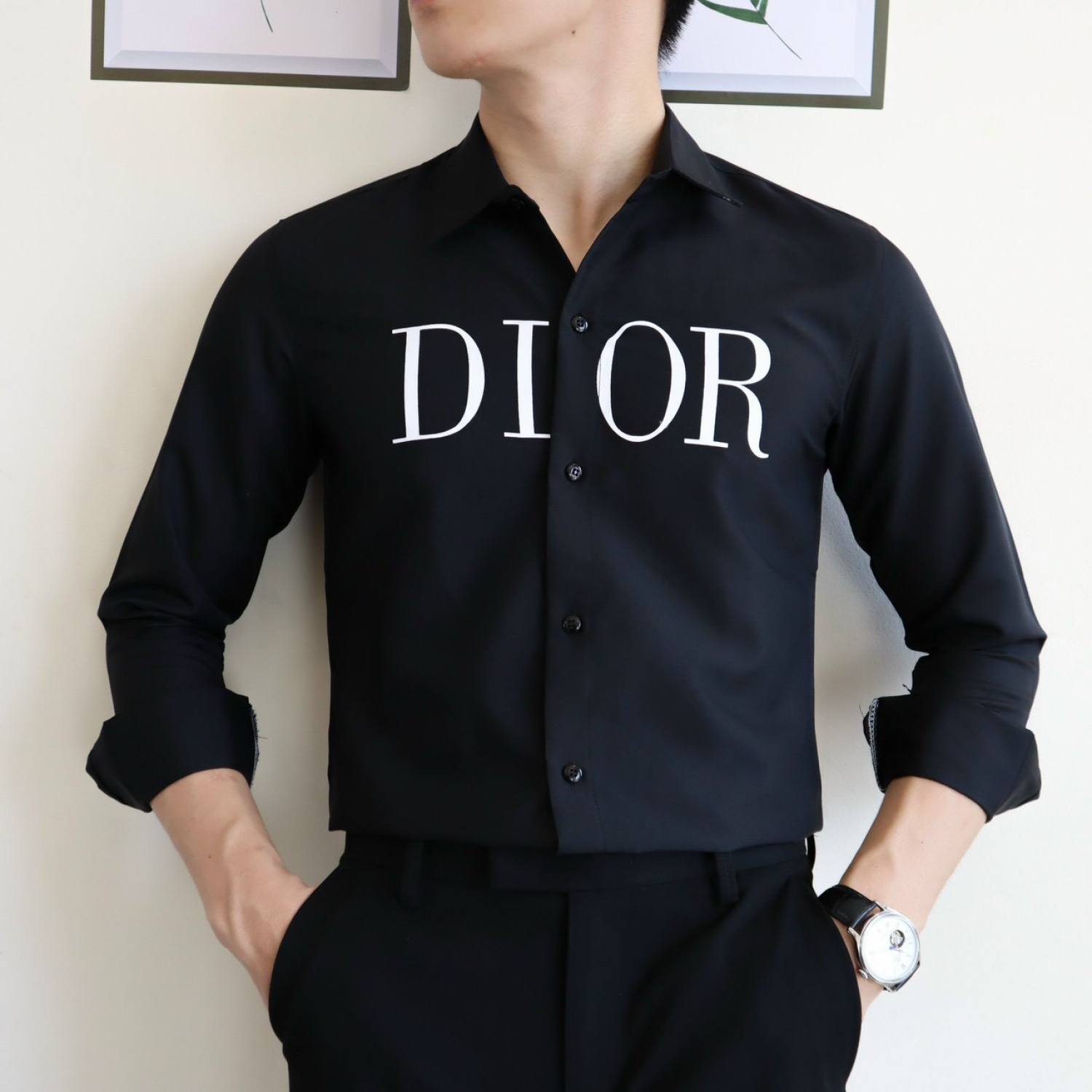 Sơ mi cộc tay Dior giá rẻ 159200  Ví So Sánh