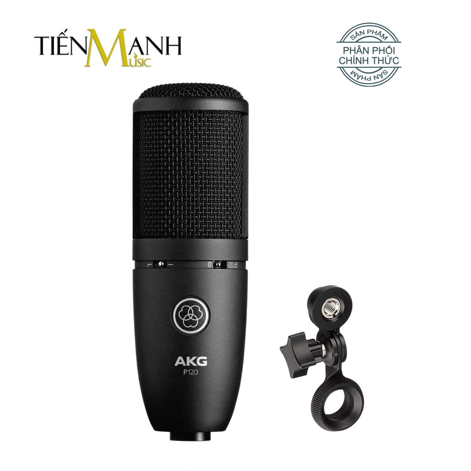 AKG P120 Micro Vocal Condenser Thu Âm Phòng Studio, Mic Biểu Diễn Chuyên Nghiệp, Microphone Cardioid