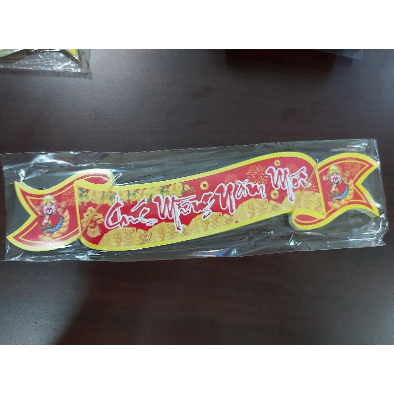 Decal Dán Chúc Mừng Năm Mới Giá Sỉ