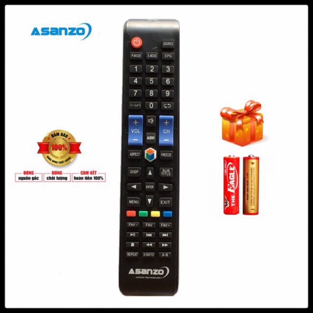 [HCM]Điều Khiển Ti Vi ASANZO ( INTERNET )
