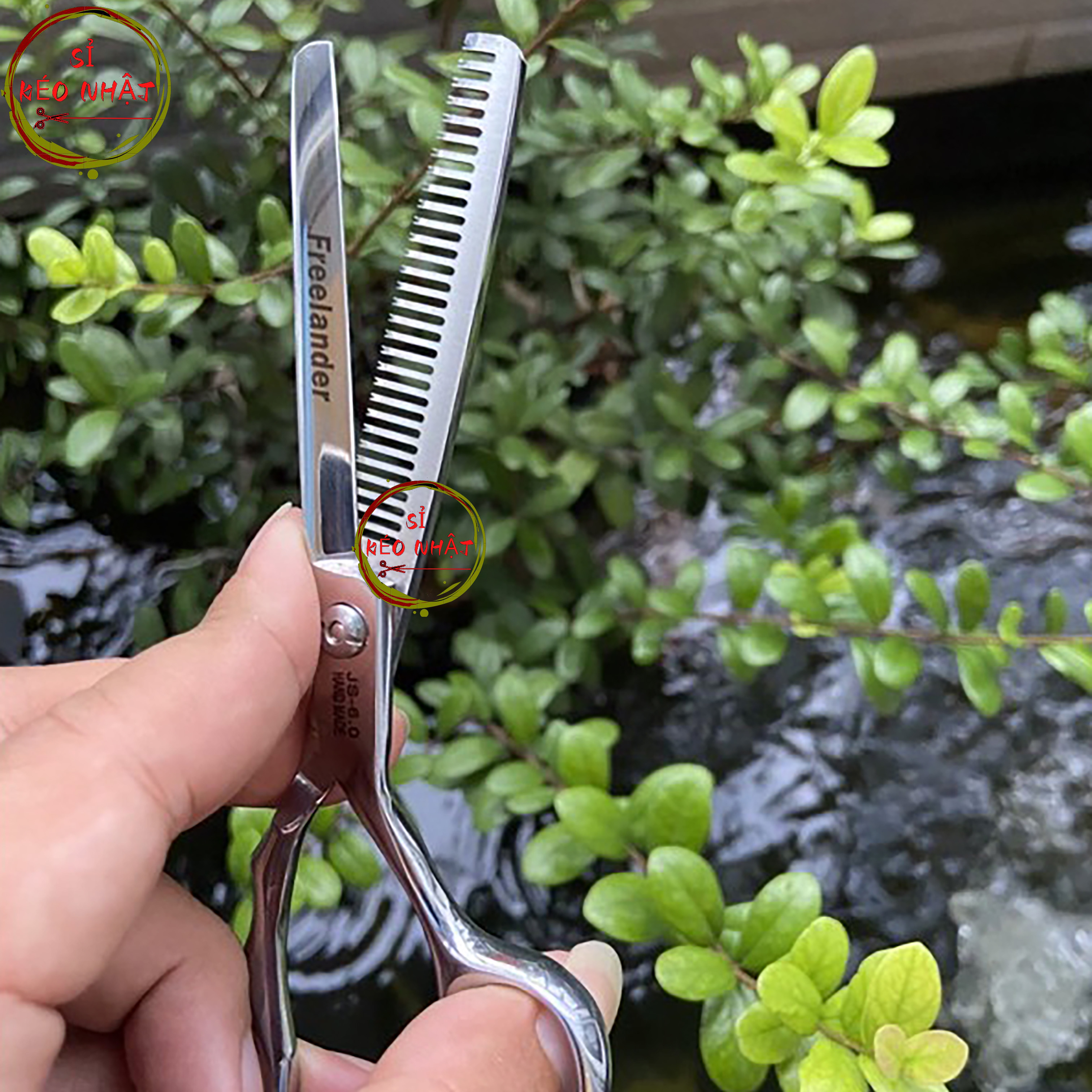 Kéo cắt tóc Nhật Bản cao cấp Freenlander MST01[Mua bộ kéo tặng kèm bao da + lượt]