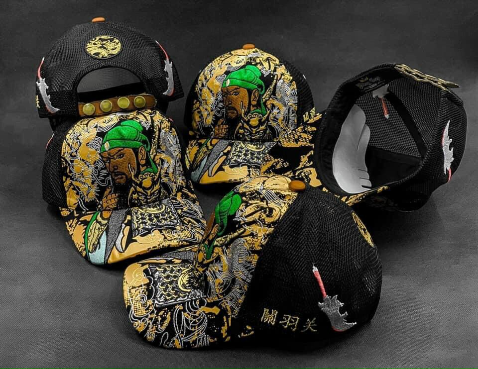 Nón Kết  Nam Nữ Thêu QUAN CÔNG Cao Cấp  .