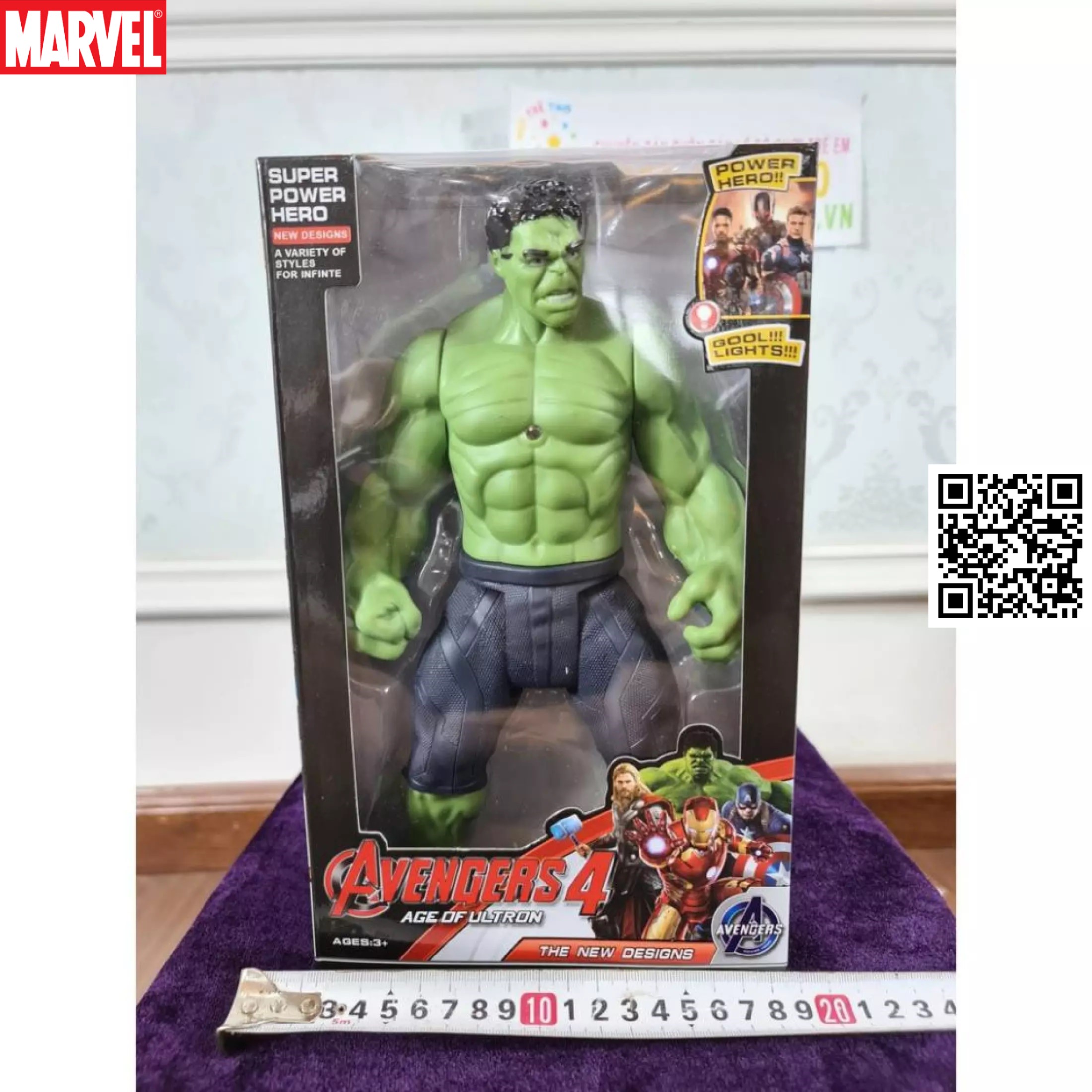 Hcm]Mô Hình Khớp Hulk Người Khổng Lồ Xanh Marvel Avengers Endgame 1693 3 -  Mixasale
