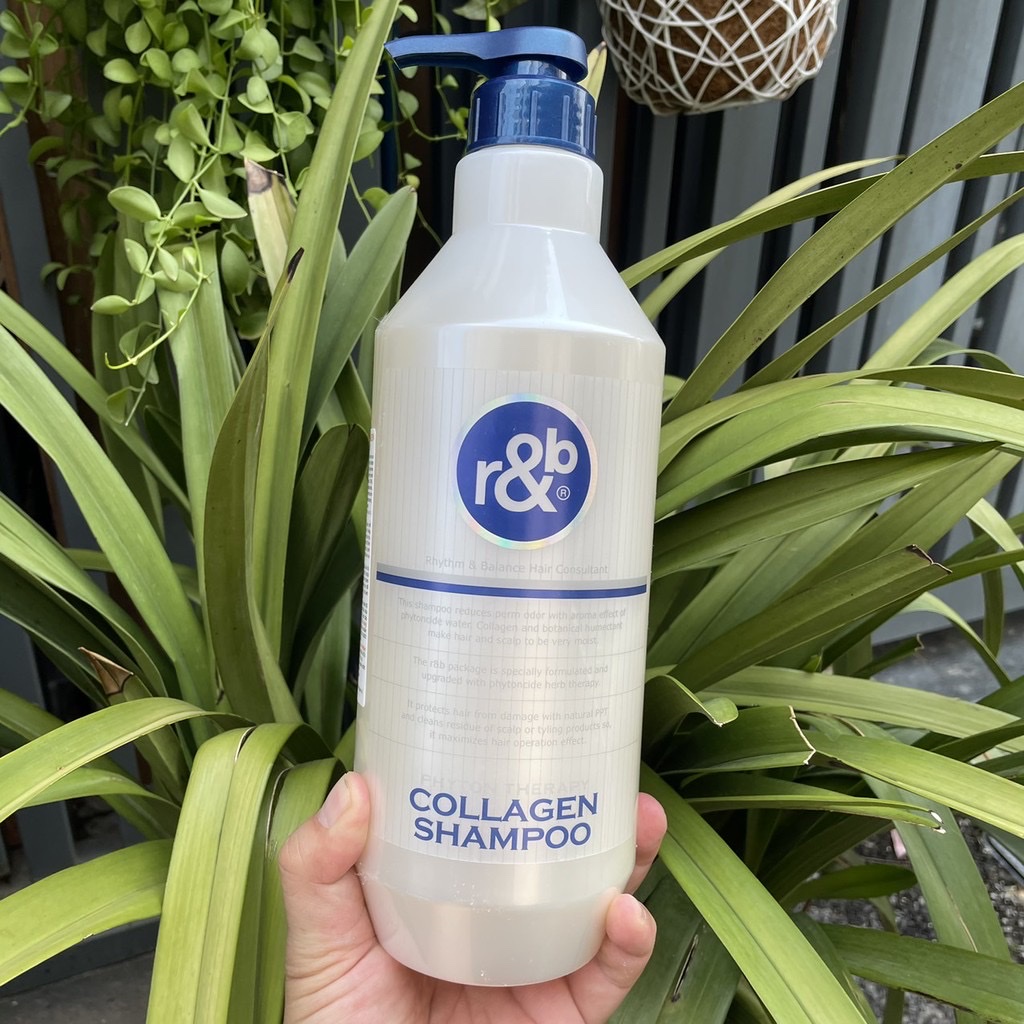 [HCM]Dầu gội ngăn rụng tóc R&B Collagen Shampoo 1500ml ( Hàn Quốc)