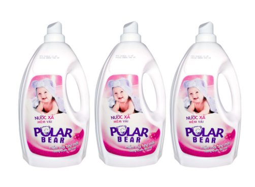 Nước xả mềm vải Polar bear 2.9Kg