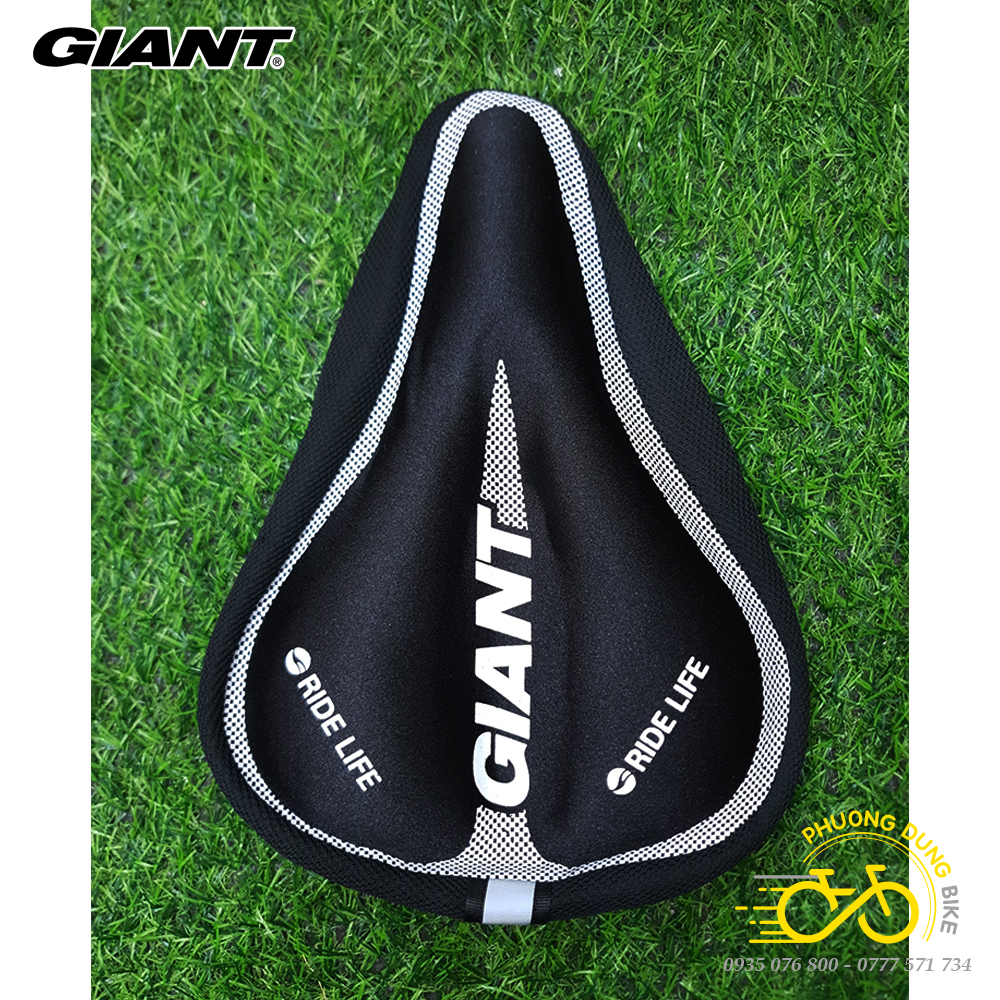 Nệm bọc yên xe đạp silicon mềm GIANT