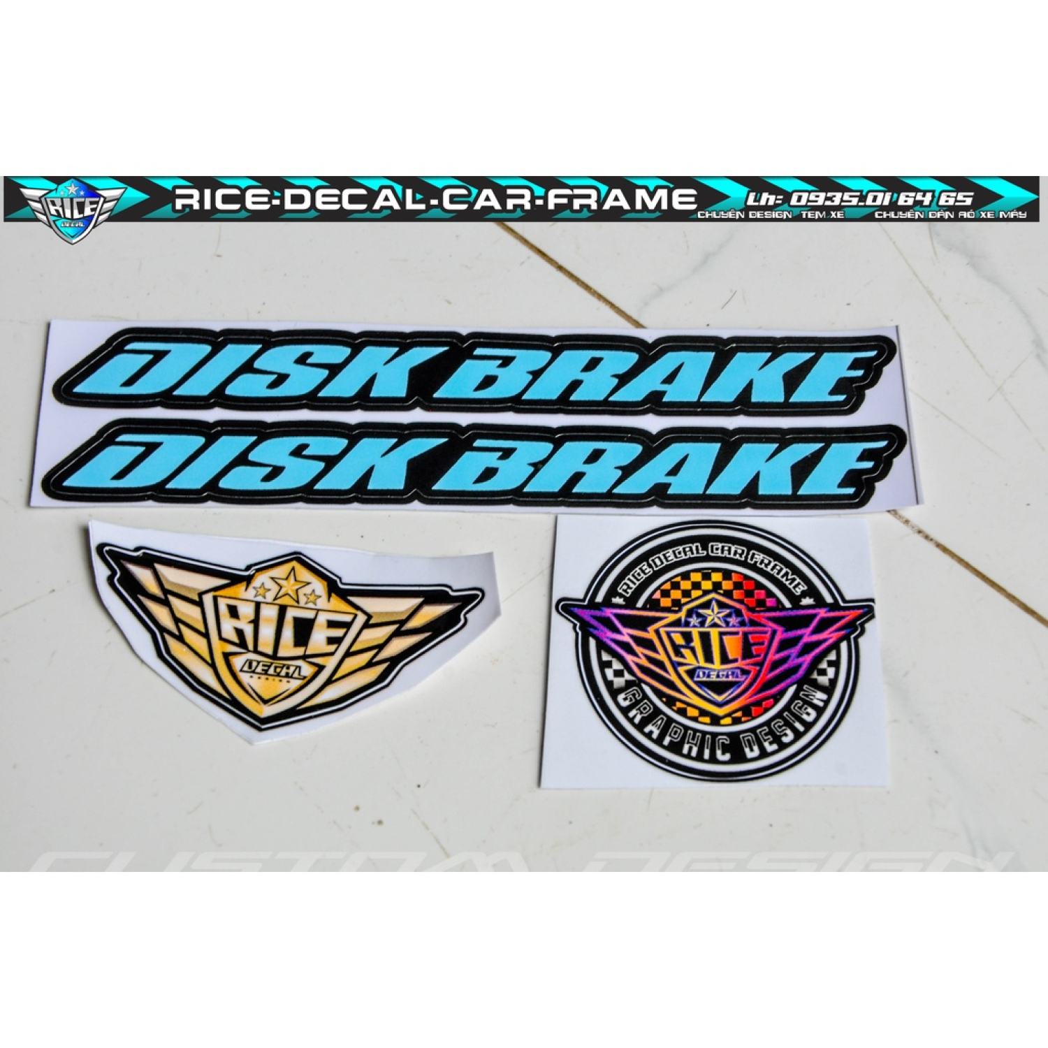 Tem Phuộc Disk Brake Cho xe máy (Rice)