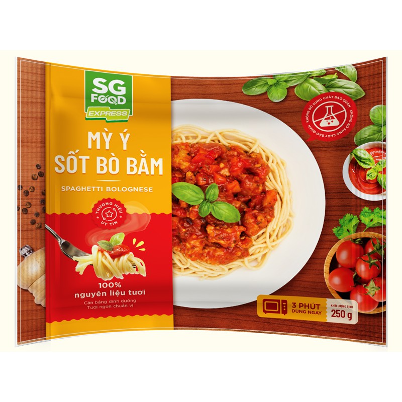 Mỳ Ý Sốt Bò Bằm SG Food (Chỉ Giao Nội Thành HCM)