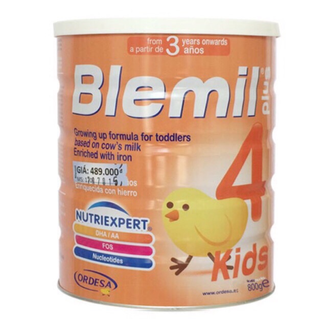 Sữa Blemil Số 4 800G