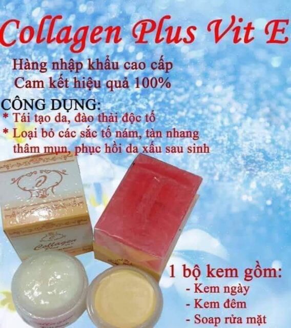 Kem collagen plus vit E 701