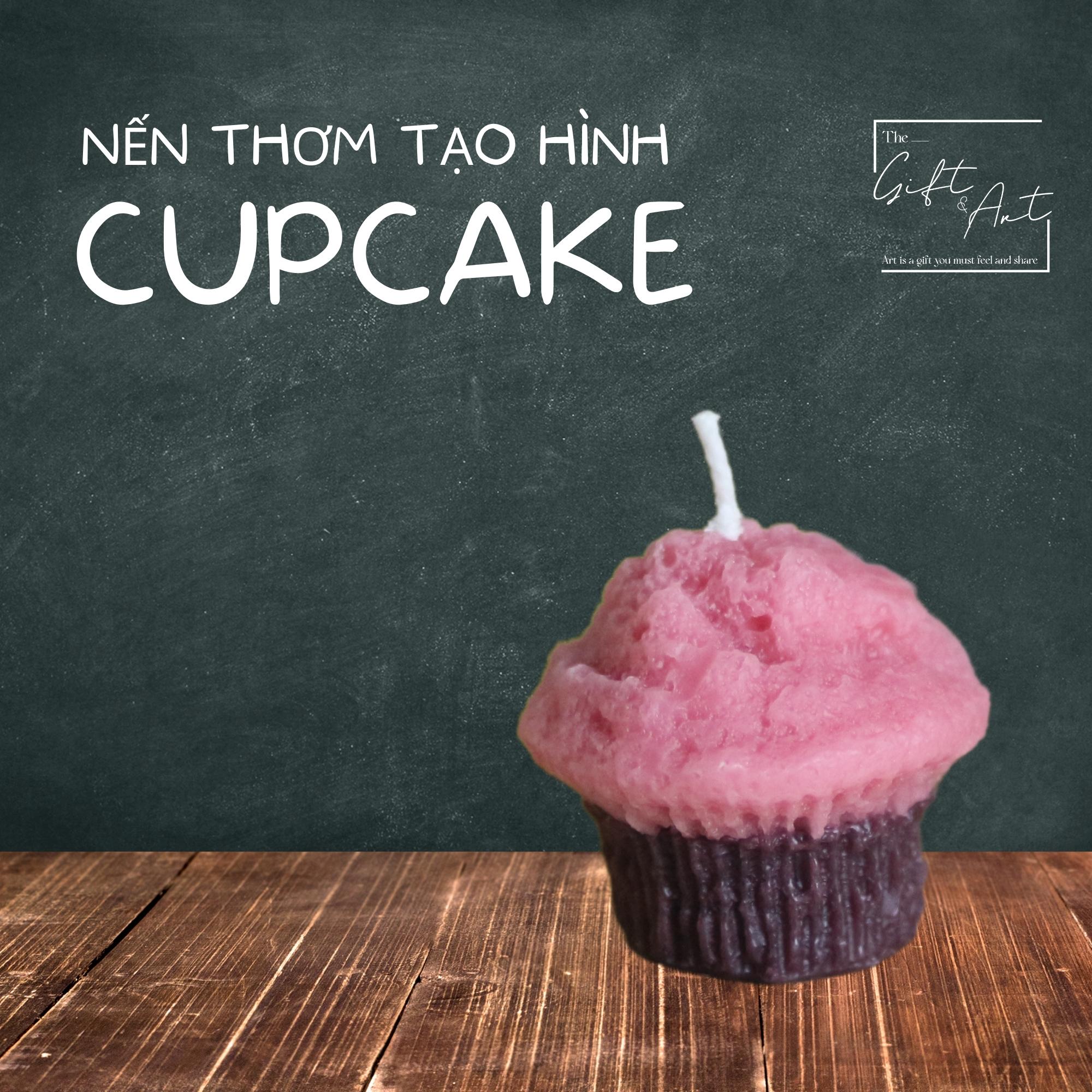 [Siêu Thơm không khói] Nến Thơm tạo hình nghệ thuật Cupcake